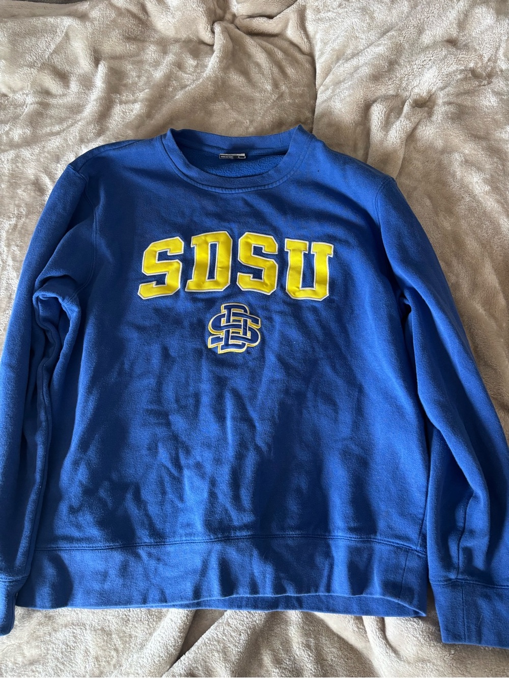 Stadium Athletics Royal Blue Crewneck Sweatshirt - Picture 4 of 8